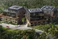 Complejo residencial New residential complex with swimming pools, gardens and a co-working area close to Layan Beach, Phuket, Thailand