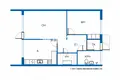 Квартира 2 комнаты 62 м² Корсгольм, Финляндия