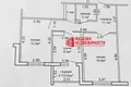 2 room apartment 56 m² Hrodna, Belarus