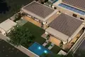 Kompleks mieszkalny New complex of villas with swimming pools, 10 meters from the beach, Samui, Thailand