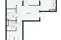 Wohnung 3 zimmer 74 m² Kommunarka, Russland