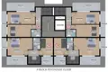 Penthouse 1 bedroom 55 m² Alanya, Turkey