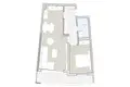 1 room apartment 61 m² Boreti, Montenegro