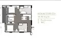 Квартира 2 комнаты 70 м² Камала, Таиланд