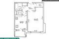 Appartement 1 chambre 38 m² Minsk, Bélarus