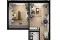 Apartamento 1 habitación 54 m² Batumi, Georgia
