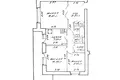 Mieszkanie 3 pokoi 71 m² Mińsk, Białoruś