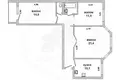 Wohnung 3 zimmer 77 m² Muchaviecki sielski Saviet, Belarus