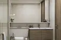 Complexe résidentiel New Selene Beach Residences with a lagoon, a swimming pool and parks, Al Seanneeah, Dubai, UAE