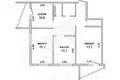 3 room apartment 74 m² Brest, Belarus