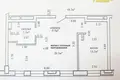 Apartamento 2 habitaciones 48 m² Minsk, Belarús