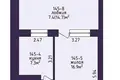 Wohnung 1 zimmer 40 m² Minsk, Belarus