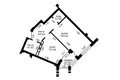 Wohnung 1 zimmer 47 m² Minsk, Belarus
