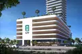 Complejo residencial New waterfront residence LIV Maritime with swimming pools and panoramic views, Dubai Maritime City, Dubai, UAE
