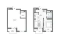 Apartment 41 m² Minsk, Belarus