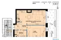 Apartamento 2 habitaciones 41 m² Poznan, Polonia