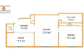 Wohnung 2 zimmer 77 m² Minsk, Belarus
