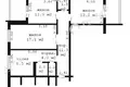 3 room apartment 69 m² Muchaviecki sielski Saviet, Belarus
