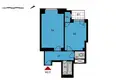 Mieszkanie 3 pokoi 50 m² Miasto Stołeczne Praga, Czechy