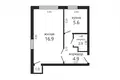 1 bedroom apartment 31 m² Minsk, Belarus