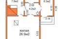 Dom 51 m² Lipski sielski Saviet, Białoruś