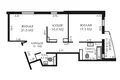 Appartement 2 chambres 79 m² Minsk, Bélarus