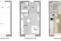 Apartamento 1 habitación 33 m² Minsk, Belarús