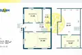 Haus 89 m² Lasanski sielski Saviet, Belarus