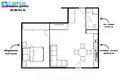 Appartement 2 chambres 45 m² en Vilnius, Lituanie