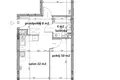 3 room apartment 55 m² in Warsaw, Poland