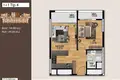 Mieszkanie 2 pokoi 58 m² Mezitli, Turcja