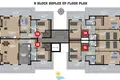 Mieszkanie 2 pokoi 48 m² Obakoy, Turcja