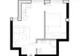 2 room apartment 40 m² Cesis, Latvia