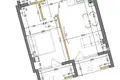 1 bedroom apartment 47 m² Tbilisi, Georgia