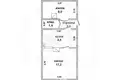 Apartment 9 m² Muchaviecki sielski Saviet, Belarus
