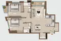 Wohnung 2 zimmer 67 m² Dubai, Vereinigte Arabische Emirate