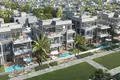 Wohnkomplex New complex of villas South Bay with lagoons, beaches and a shopping mall, Dubai South, UAE