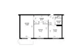 Wohnung 2 zimmer 52 m² Minsk, Belarus