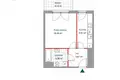 1 room apartment  Smolice, Poland