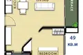 Wohnung 1 Schlafzimmer 33 m² Naklua, Thailand