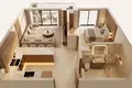Apartamento 2 habitaciones 53 m² Radenovici, Montenegro