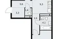 Apartamento 3 habitaciones 59 m² Vnukovo, Rusia