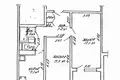 Appartement 2 chambres 47 m² Minsk, Bélarus