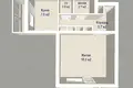Appartement 1 chambre 37 m² Minsk, Bélarus