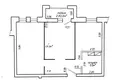 2 room apartment 57 m² Minsk, Belarus