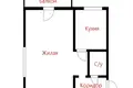 Квартира 1 комната 31 м² Берёза, Беларусь