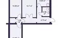 Apartamento 3 habitaciones 57 m² Minsk, Belarús