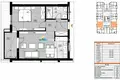 Wohnung 1 Schlafzimmer 57 m² Becici, Montenegro