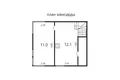 4 room house 48 m² Jzufouski sielski Saviet, Belarus