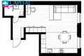 1 room apartment 37 m² Akademija, Lithuania